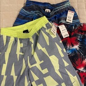 Nike / UA bathing suit bundle